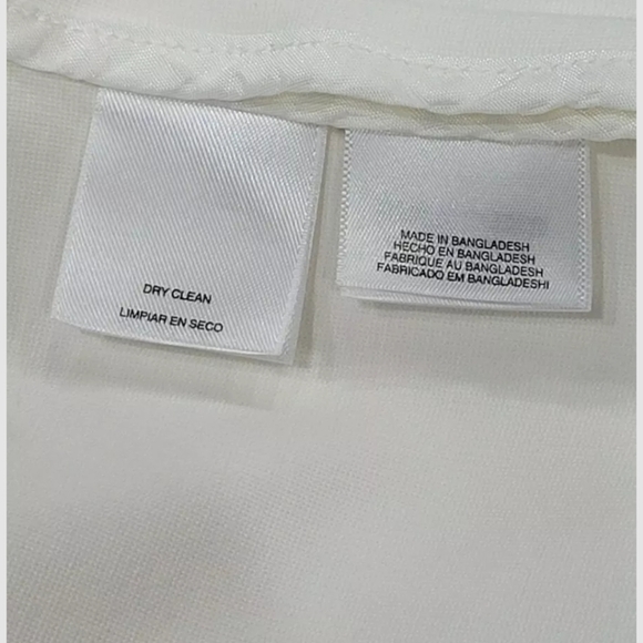 Nine West White Cardigan Short Sleeve Jacket Women's Sz 8 - Picture 10 of 13